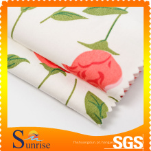 Poplin de algodão impresso tecido para vestuário (SRSC 490)